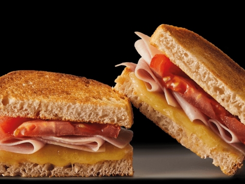 Ham, Cheese & Tomato Toastie